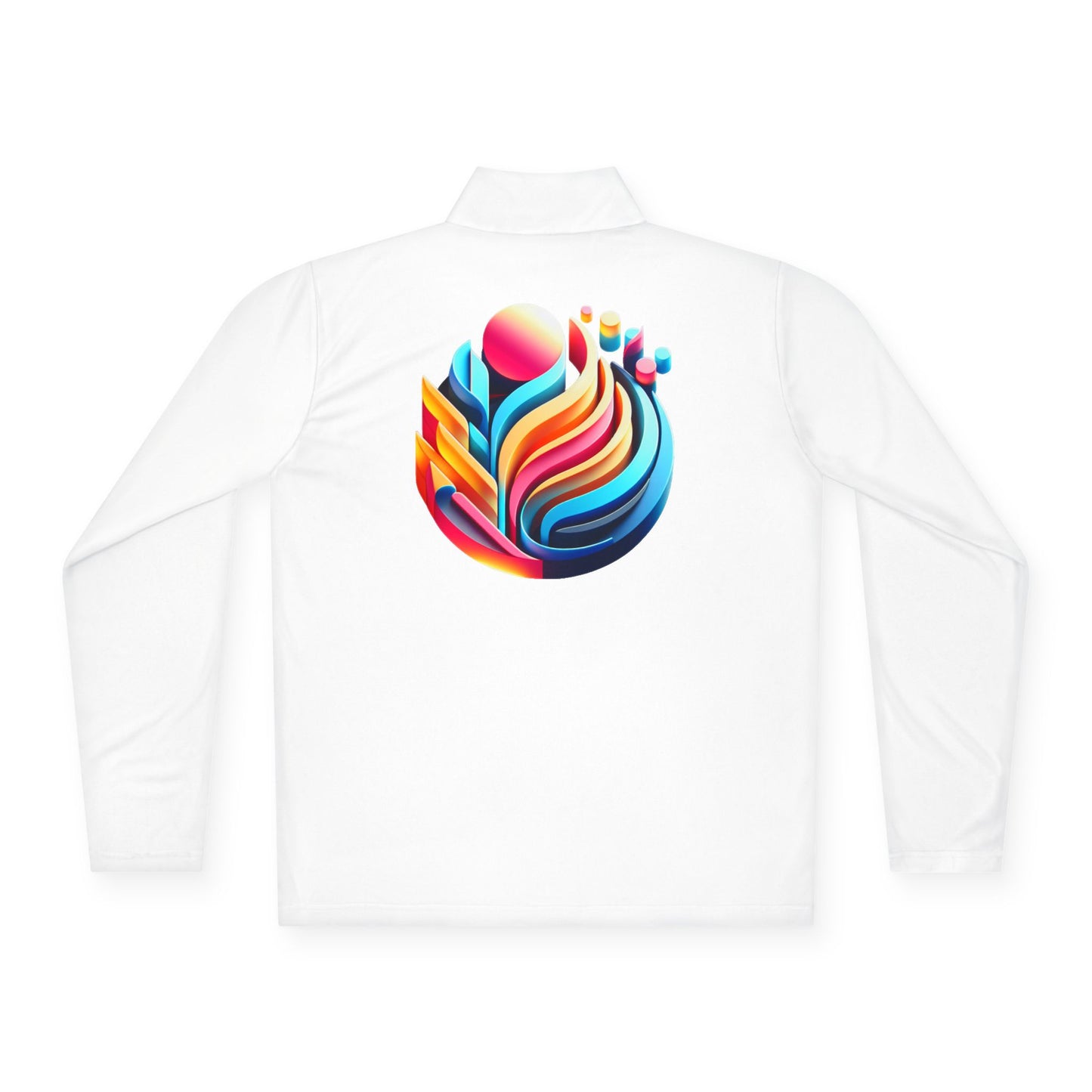 Vibrant Unisex Quarter-Zip Pullover