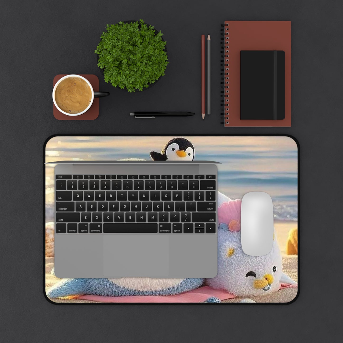 Cute Animal Desk Mat - Whimsical Wildlife
