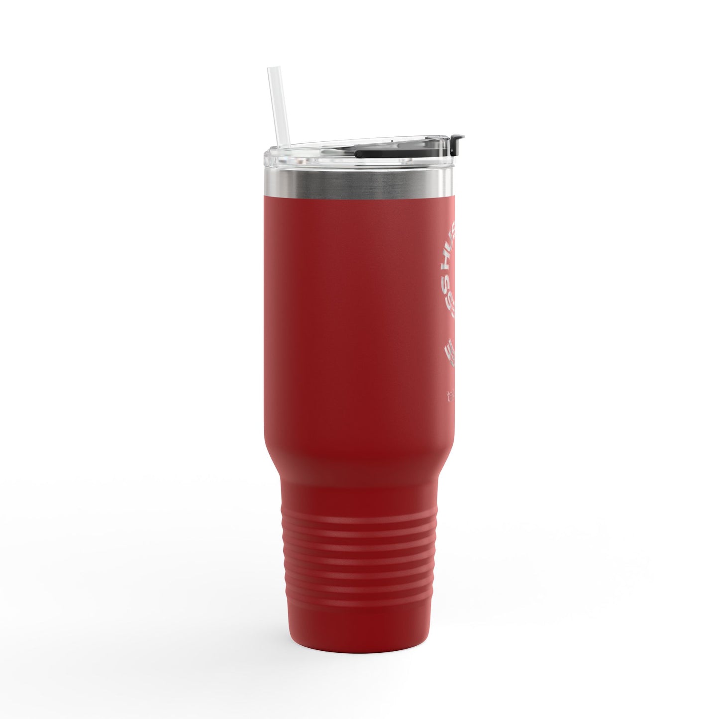 Travel Mug - Less Hustle More Coffee Stanley Cup Design