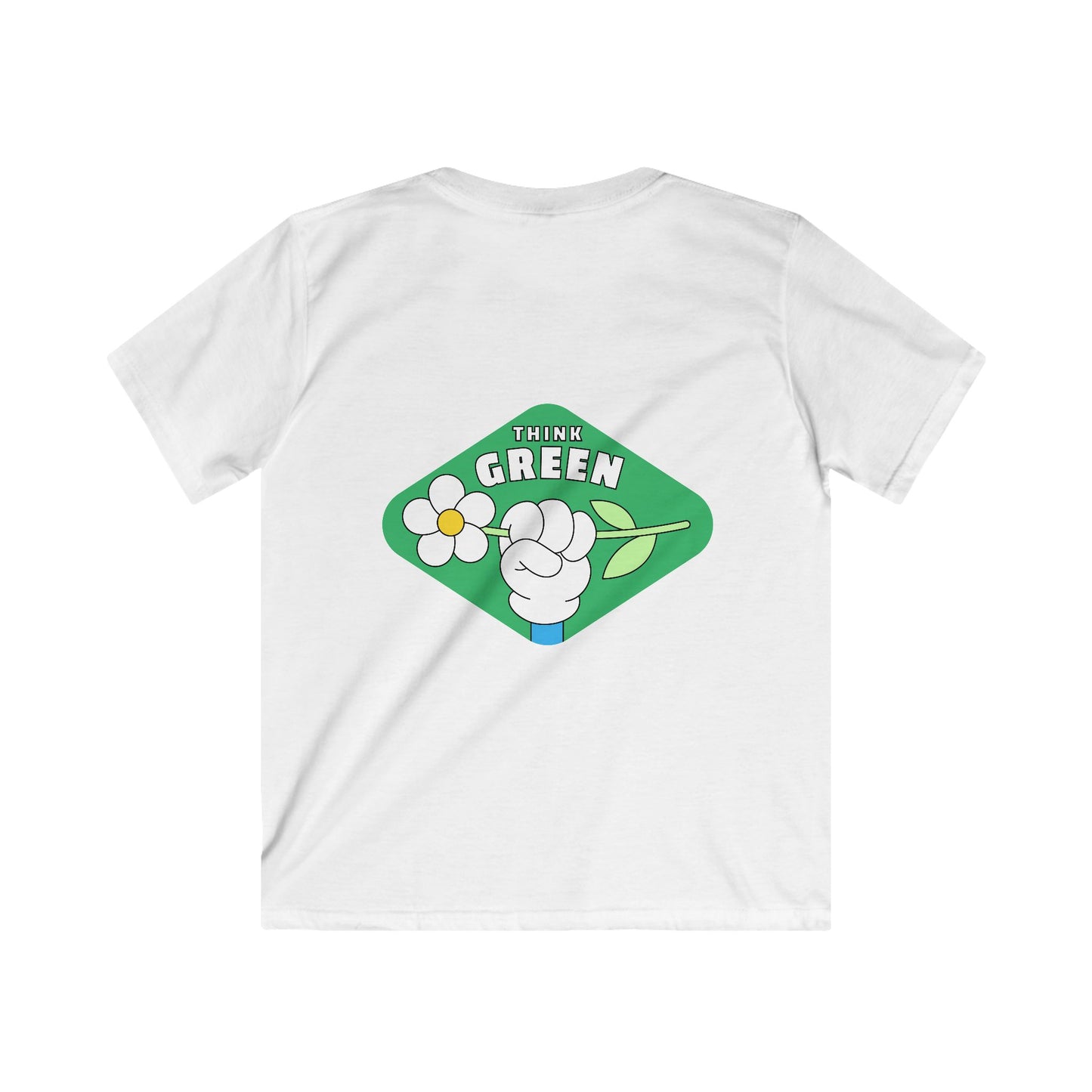 Kids Softstyle Tee - Go Green Soft Style Tee for Kids
