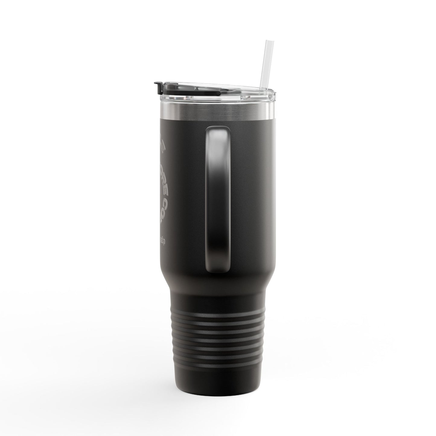 Travel Mug - Less Hustle More Coffee Stanley Cup Design