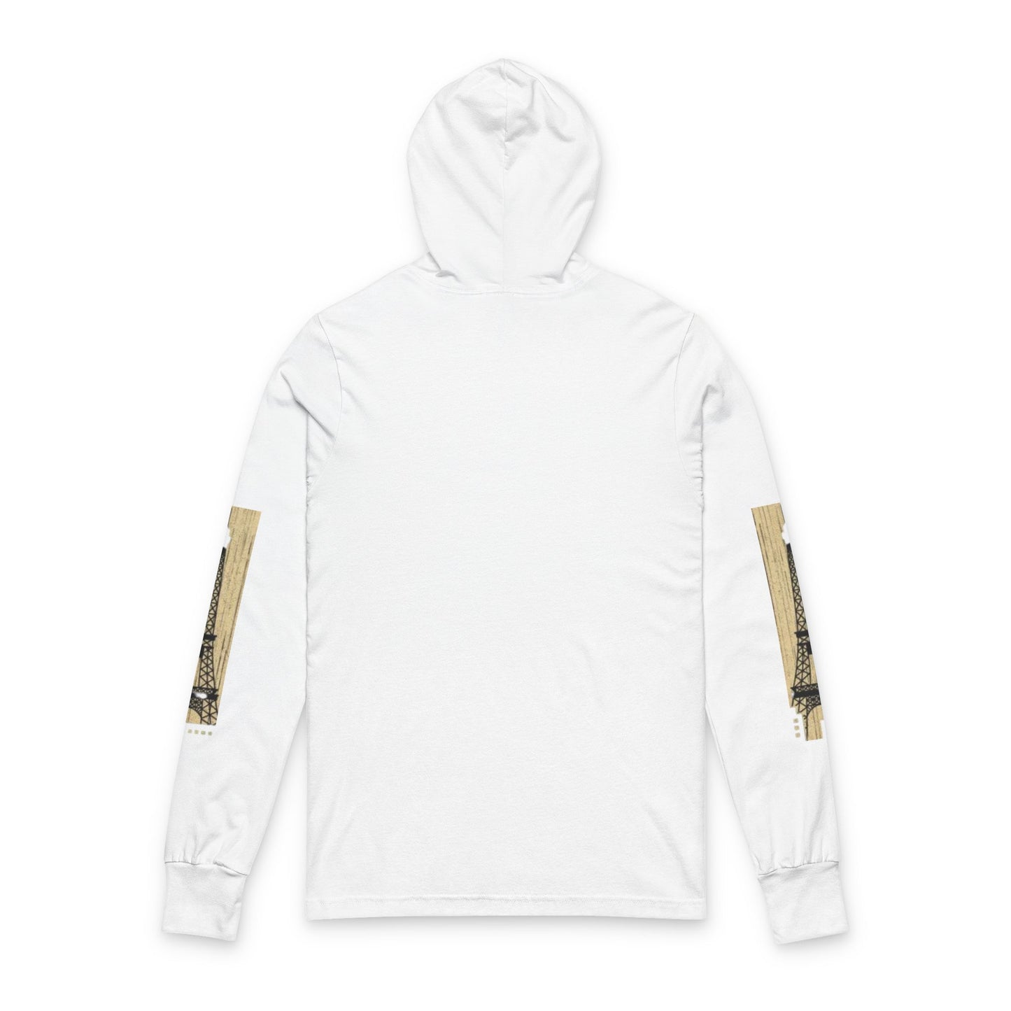 Paris Cityscape Unisex Hooded Long Sleeve