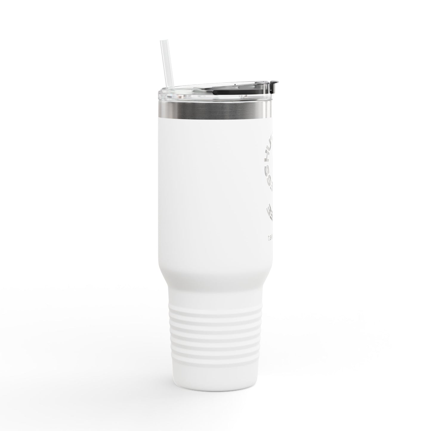 Travel Mug - Less Hustle More Coffee Stanley Cup Design