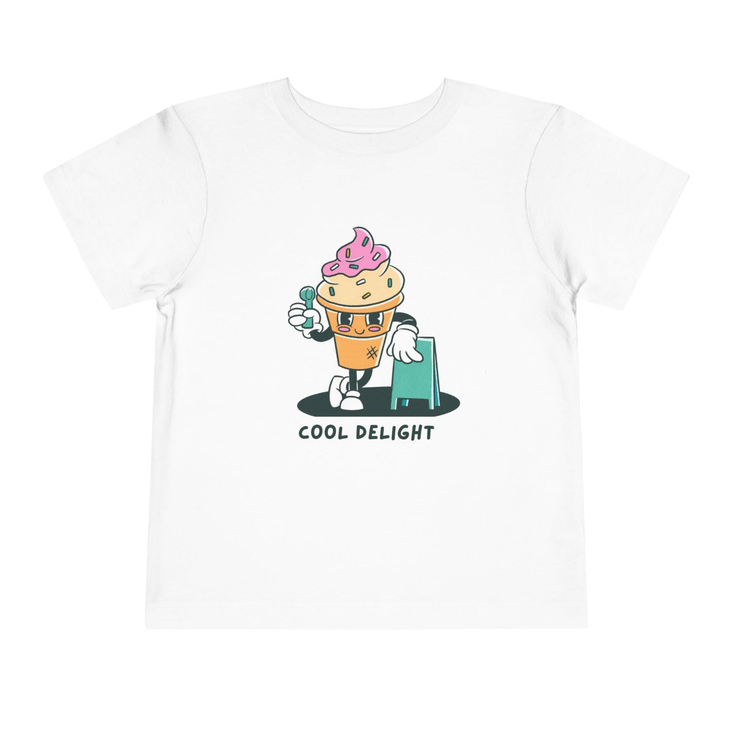Cute Ice Cream Tee For Toddler