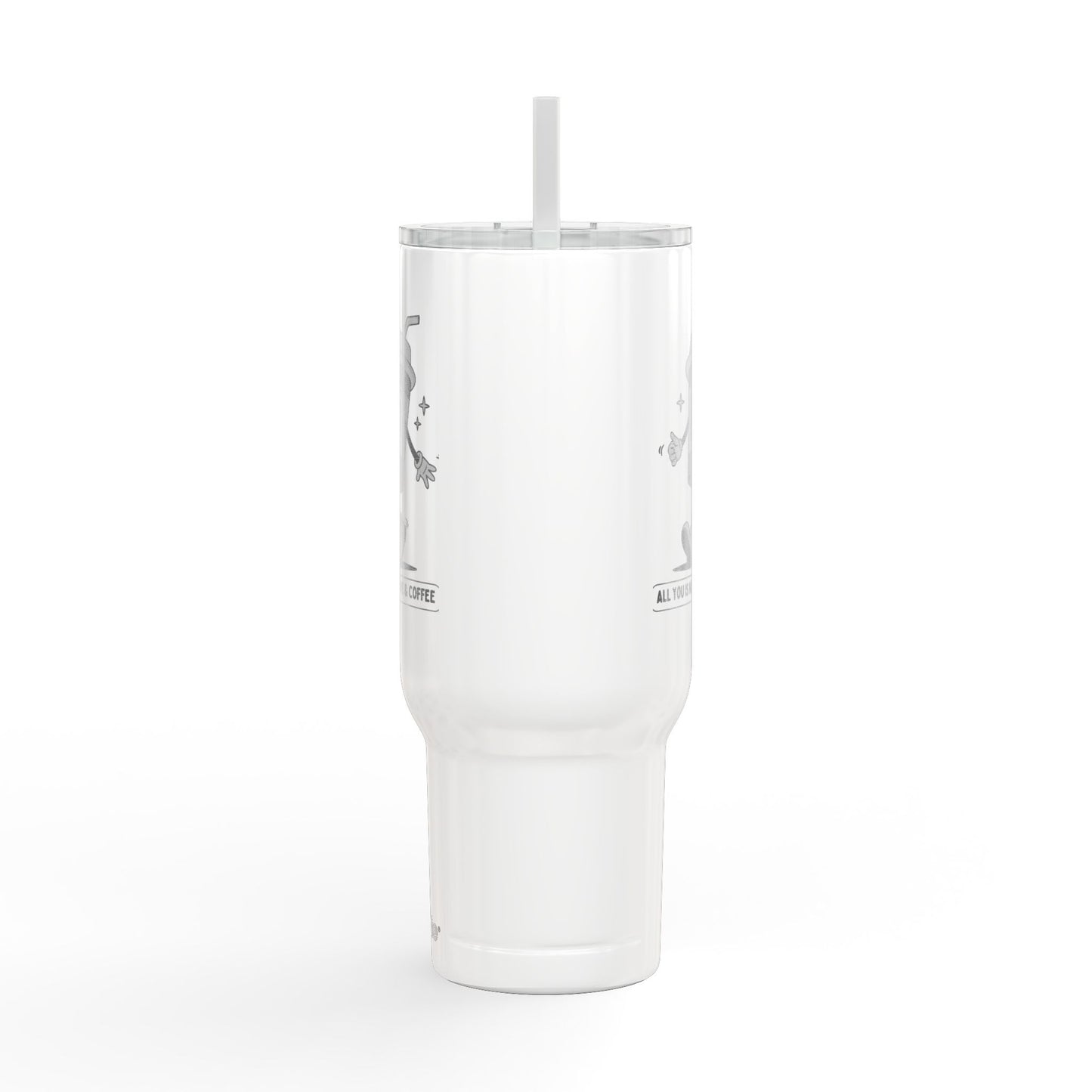 Engraved Insulated Tumbler, Travel Mug for Coffee Lovers