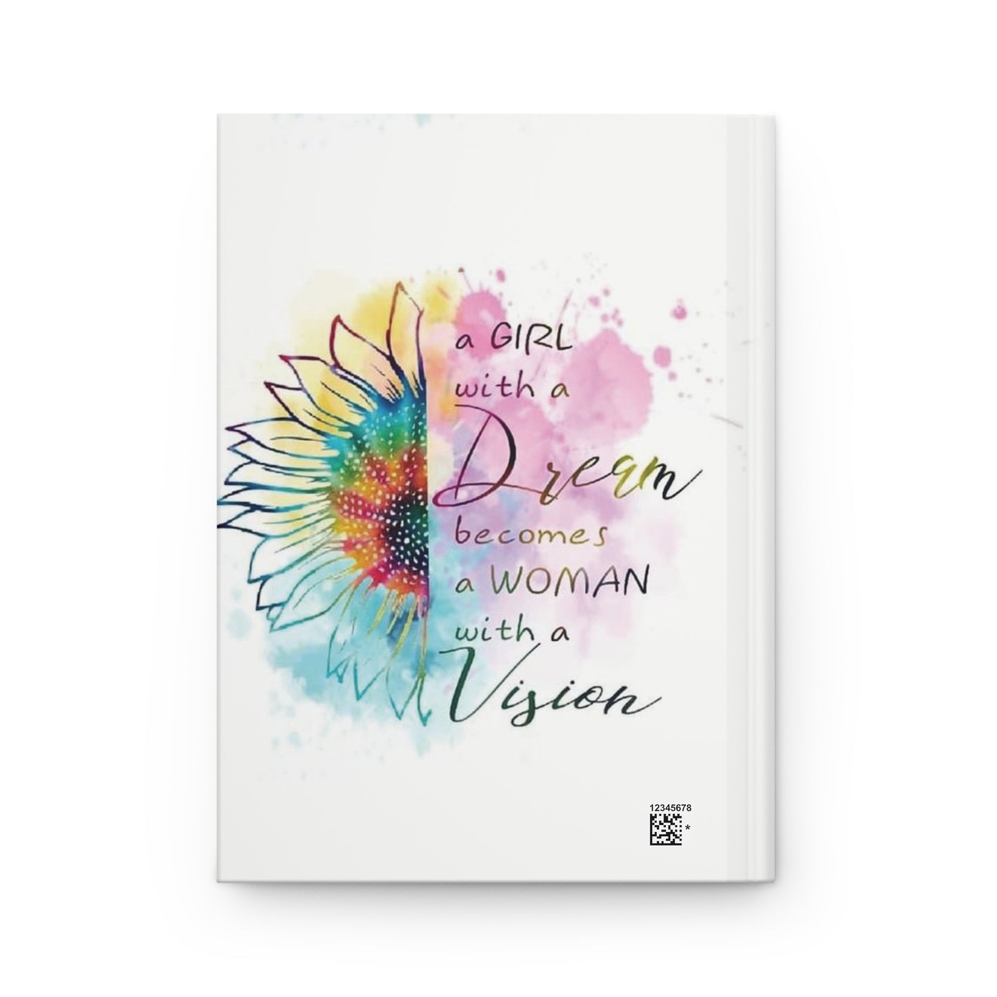 Inspiring Women's Journal - Colorful Hardcover Notebook