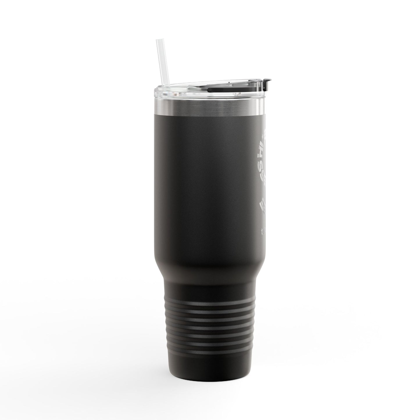 Travel Mug - Less Hustle More Coffee Stanley Cup Design