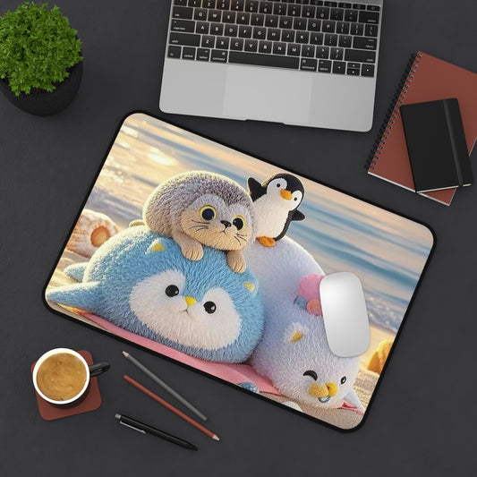 Cute Animal Desk Mat - Whimsical Wildlife