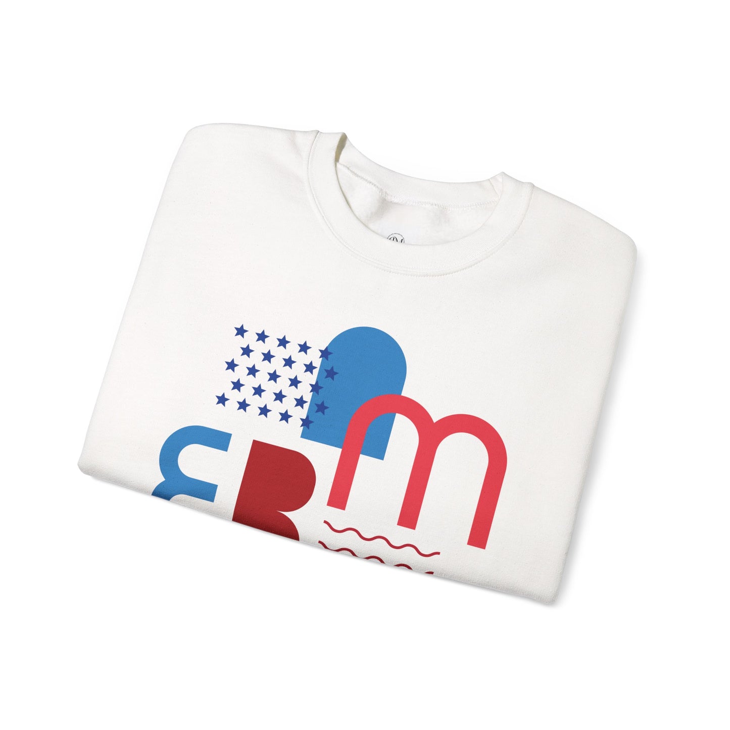 Bold Graphic Crewneck Sweatshirt