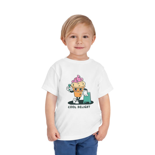 Cute Ice Cream Tee For Toddler