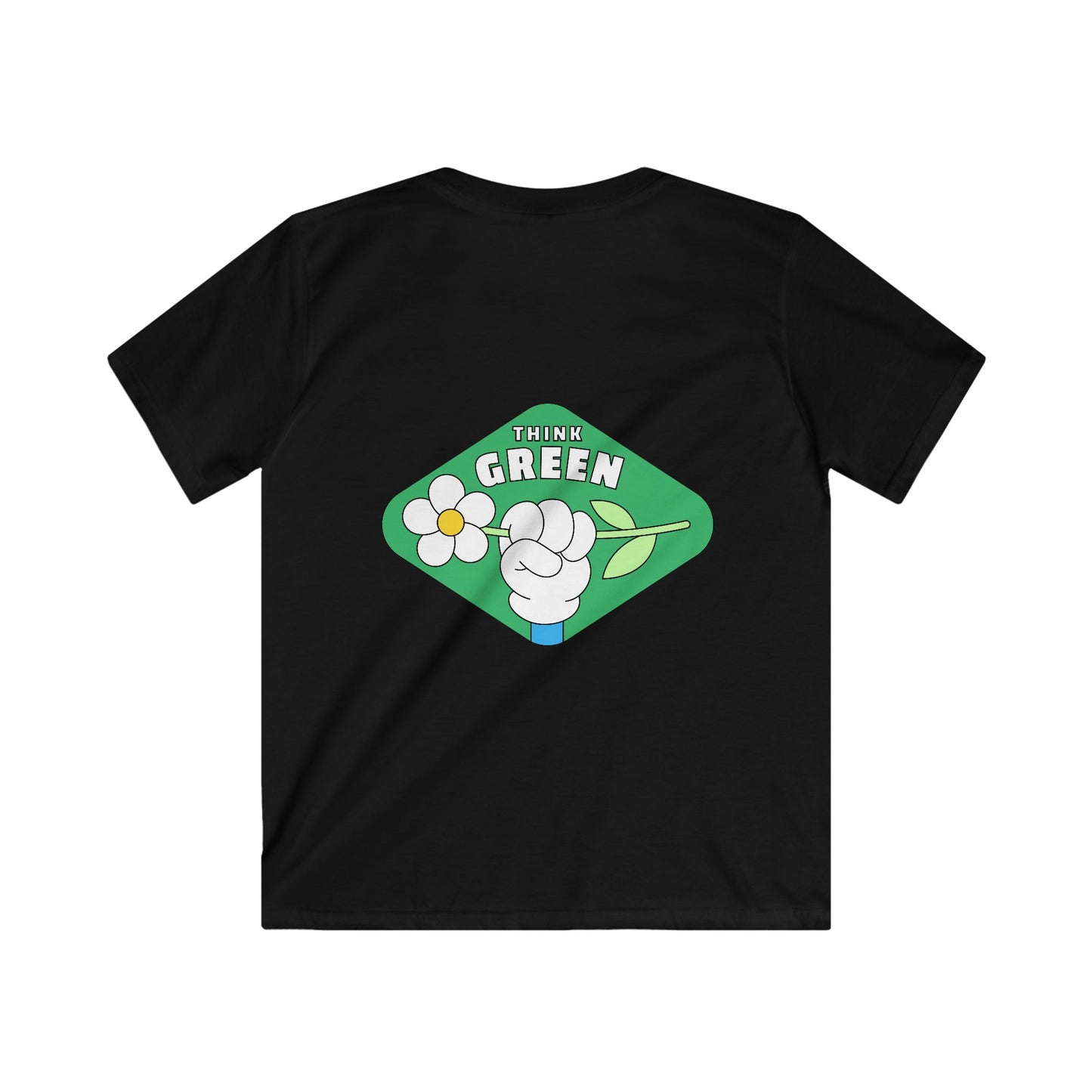 Kids Softstyle Tee - Go Green Soft Style Tee for Kids