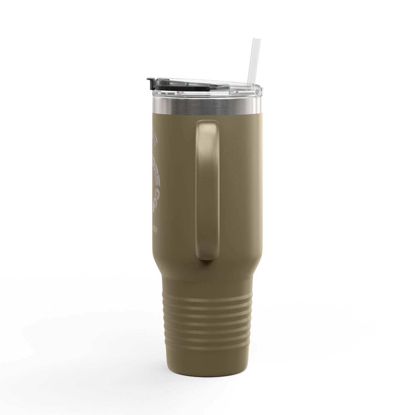 Travel Mug - Less Hustle More Coffee Stanley Cup Design