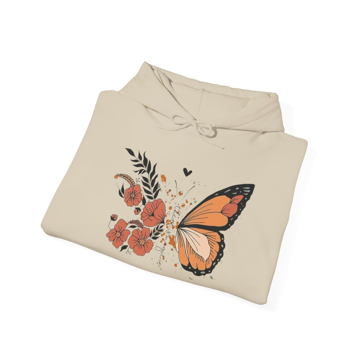 Butterfly Bloom Unisex Hoodie